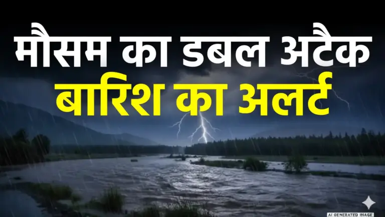 उत्तर भारत में मौसम का डबल अटैक: पहाड़ों पर भारी बर्फबारी और मैदानी इलाकों में घने कोहरे का अलर्ट